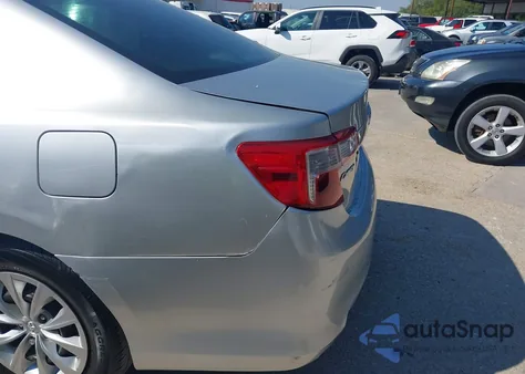 2012 Toyota Camry Le from USA, damaged, VIN 4T4BF1FK4CR262270